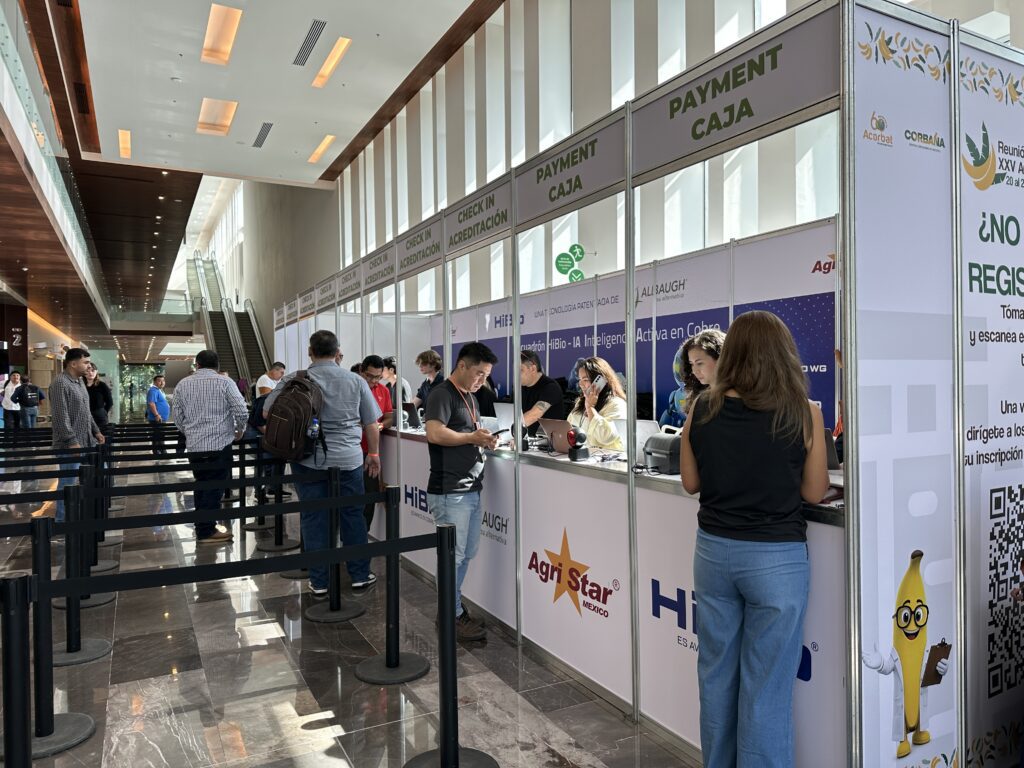 Registro del Centro de Convenciones en Mérida, México.